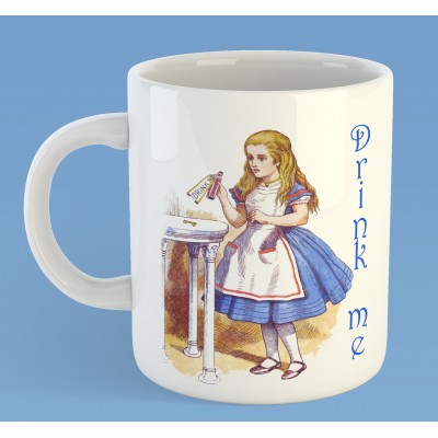 Alice in Wonderland 'Drink me' mug