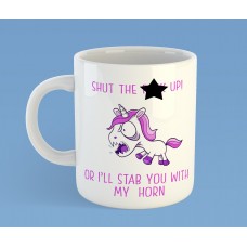 Shut the F*** Up mug