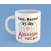 Schoolboy by Day - Assassin by night mug Schoolboy by Day - Assassin by night mug