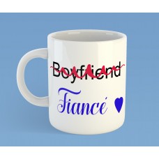 Engagement Boyfriend to Fiance mug