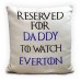 Personalised Football Fan cushion