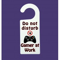 Gamer door hanger Gamer door hanger