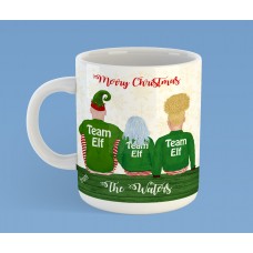 Team Elf Family Mug