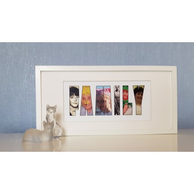 Personalised Family Photo Print Montage, Personalised Family Photo Print, 