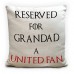 Personalised Football Fan cushion