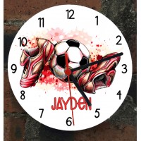 Football Clock for boys or girls