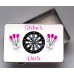 Darts Tin Personalised with a name