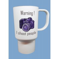 Photographer's travel mug