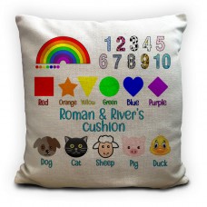 Personalised Kid's Learning Cushion