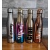 Personalised metal vacuum water bottle