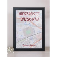City Street Map Art - PRINT ONLY
