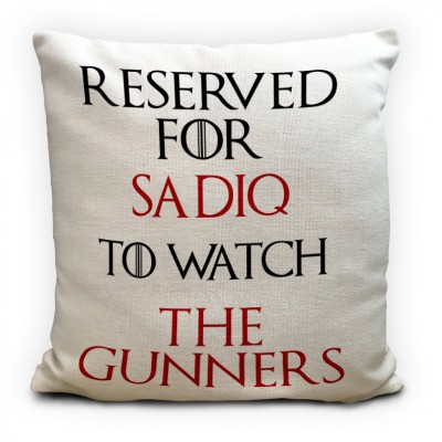 Personalised Football Fan cushion