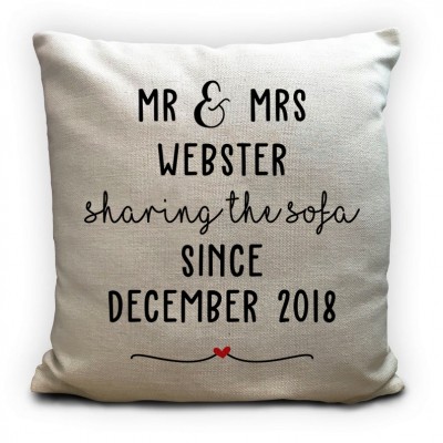 Sharing the Sofa cushion cover