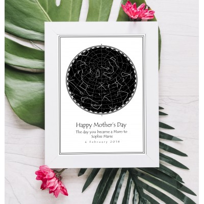 Personalised Star Map - PRINT ONLY