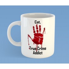 True Crime Addict mug