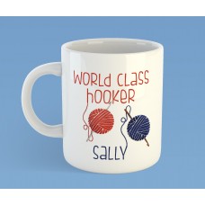 World Class Hooker mug - personalised