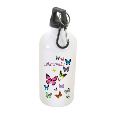 Personalised Butterfly drinks bottle