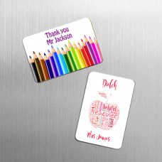 Teacher appreciation fridge magnet