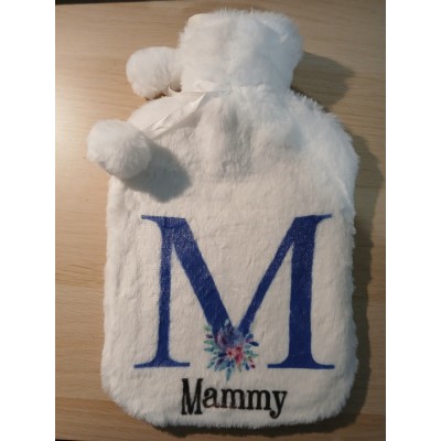 Personalised Hot Water bottle and cover Personalised Hot Water bottle and cover