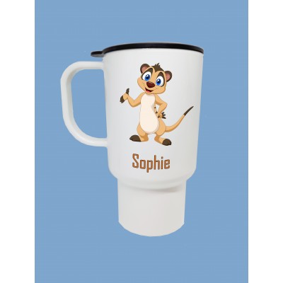 Meerkat travel mug