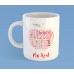 Personalised Teacher's Apple mug