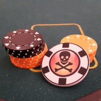 Personalised poker chip