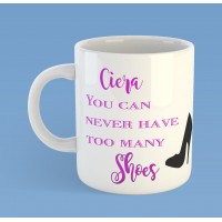 You can never have too many shoesmug